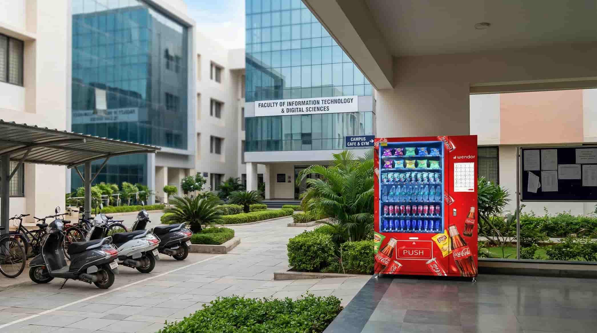 Phoenix vending machine showcase